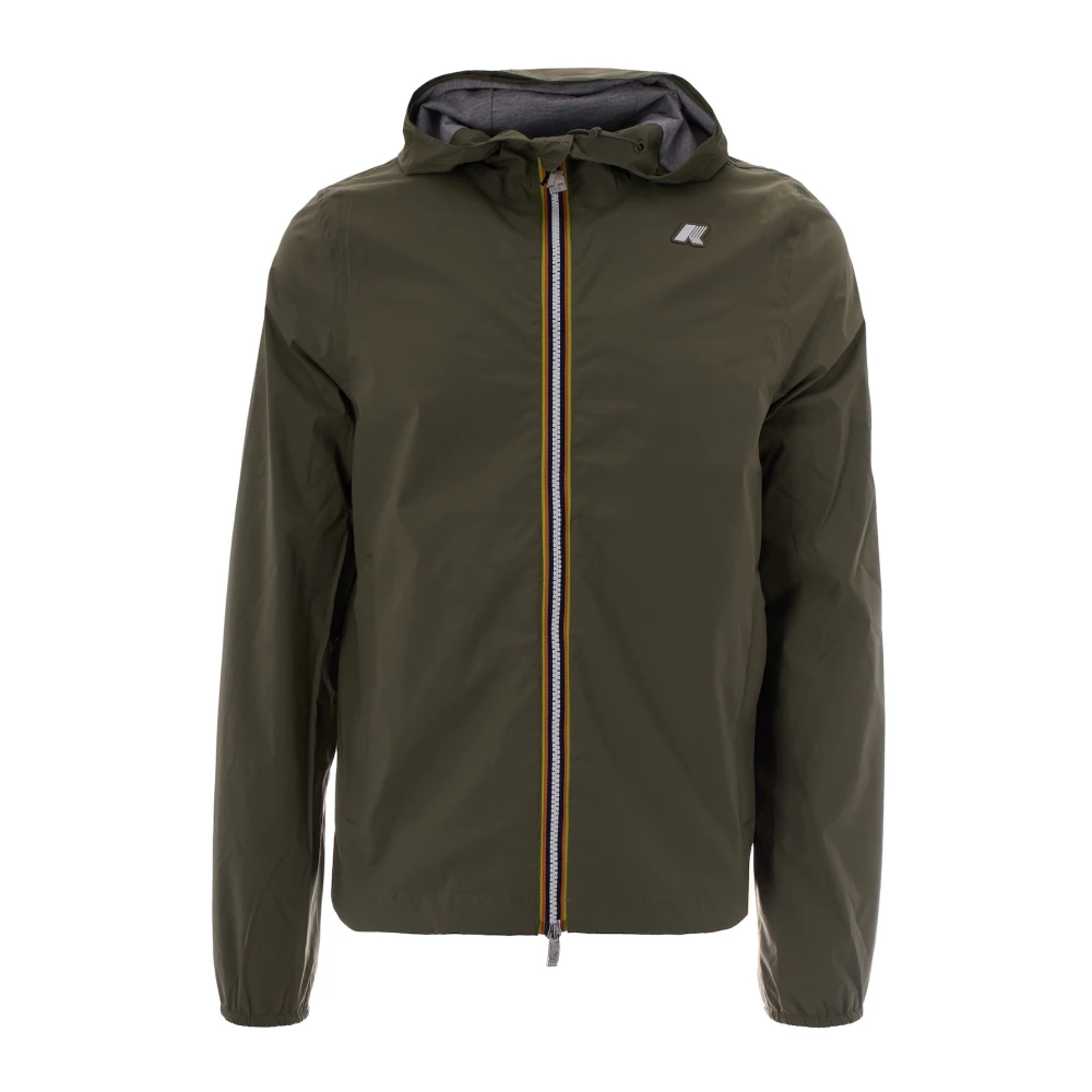 K-Way Homme Vert Sweatshirts Et Sweats À Capuche, Taille: 3XL Veste Zippée