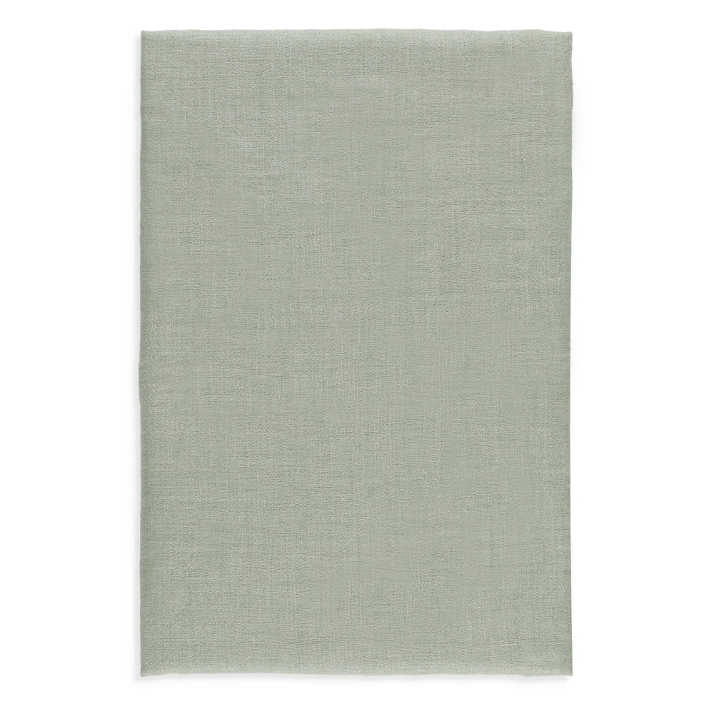 Rick Owens Groene Cashmere Zijden Foulard met Franjes Green Dames