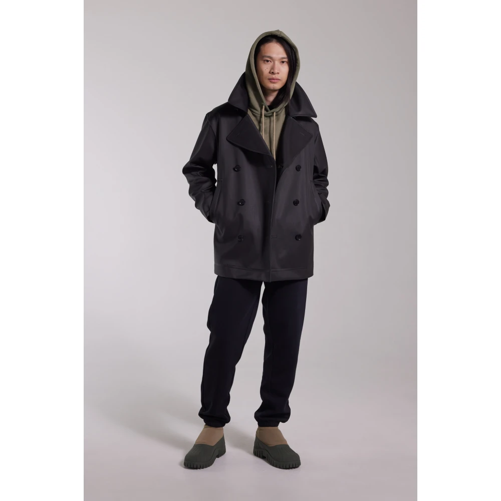 Stutterheim Klassieke Waterdichte Erwtenjas Black Heren