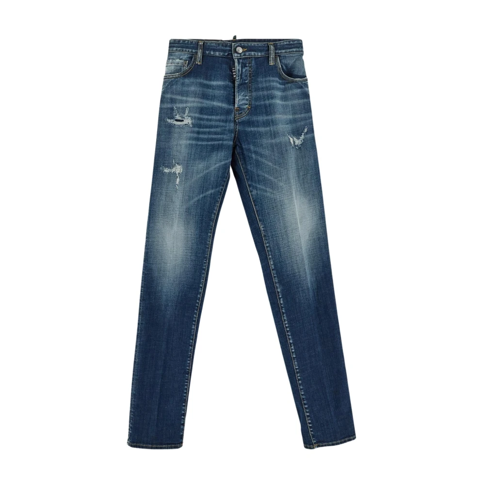Dsquared2 Heren Denim Mode Blue Heren