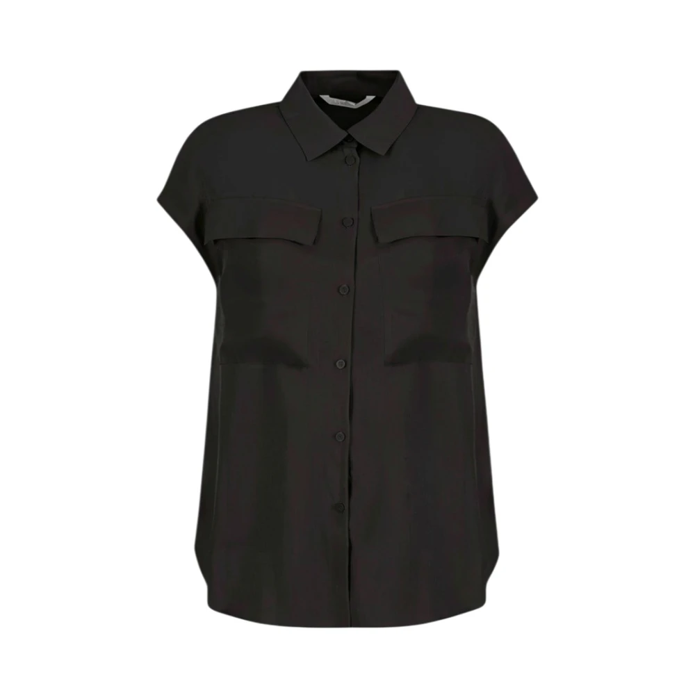 Armani Exchange Women's Black Shirts, M, Camicia