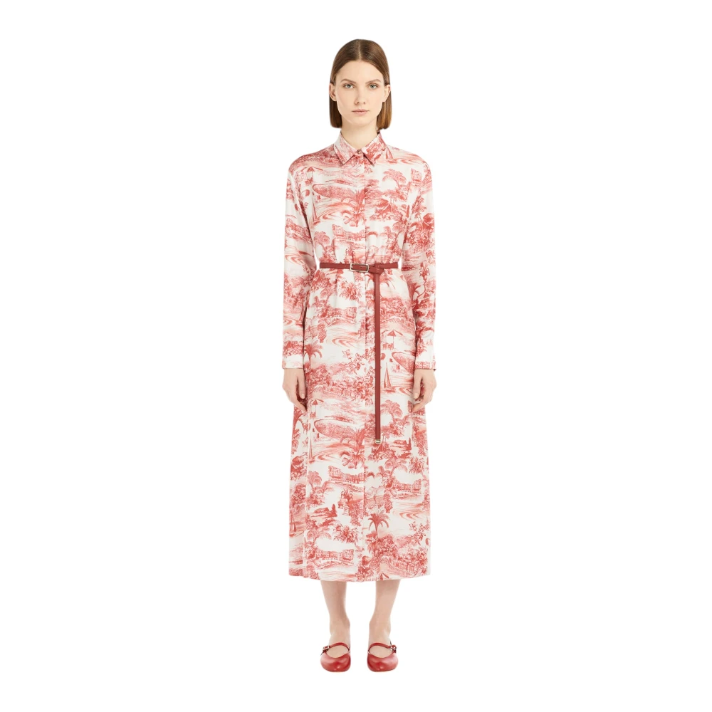 Max Mara Studio Elegante Jurk voor elke gelegenheid Multicolor Dames