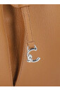 bruine-pebbled-leren-winkel-tas
