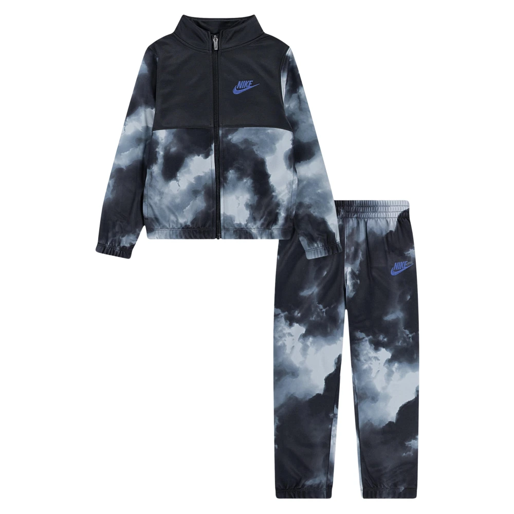 Nike Gray Kids Sport Sets, Male, 4 Y, Nsw Aop Propus Tracksuit