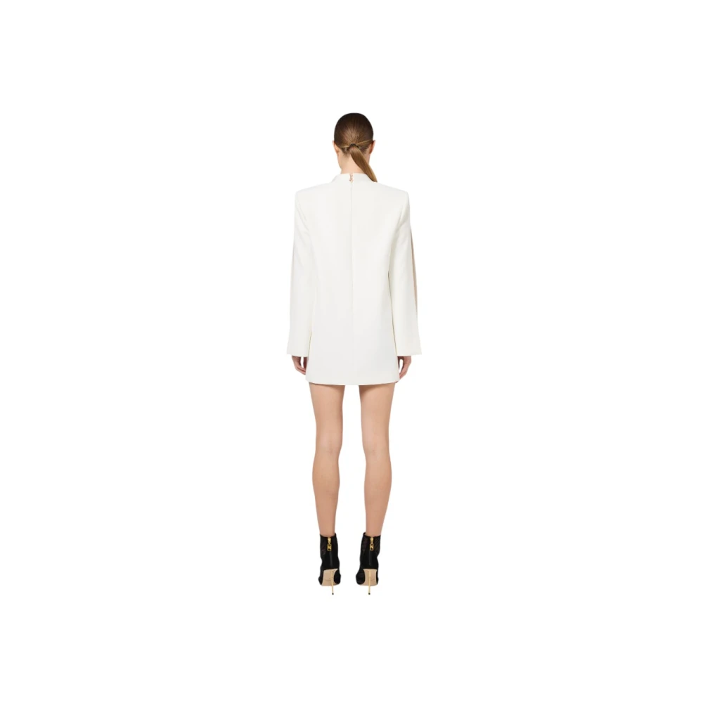 Elisabetta Franchi Elegante Jurk voor Speciale Gelegenheden White Dames