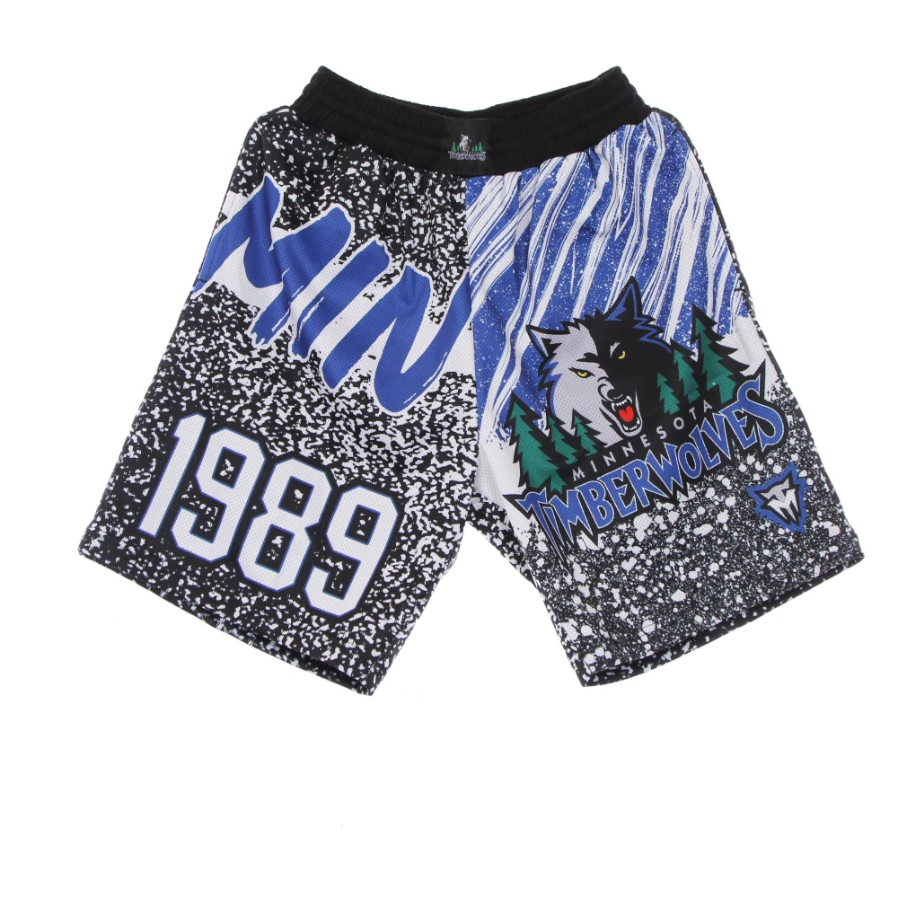 Mitchell & Ness NBA Jumbotron Sublimated Basketbalshorts Multicolor Heren