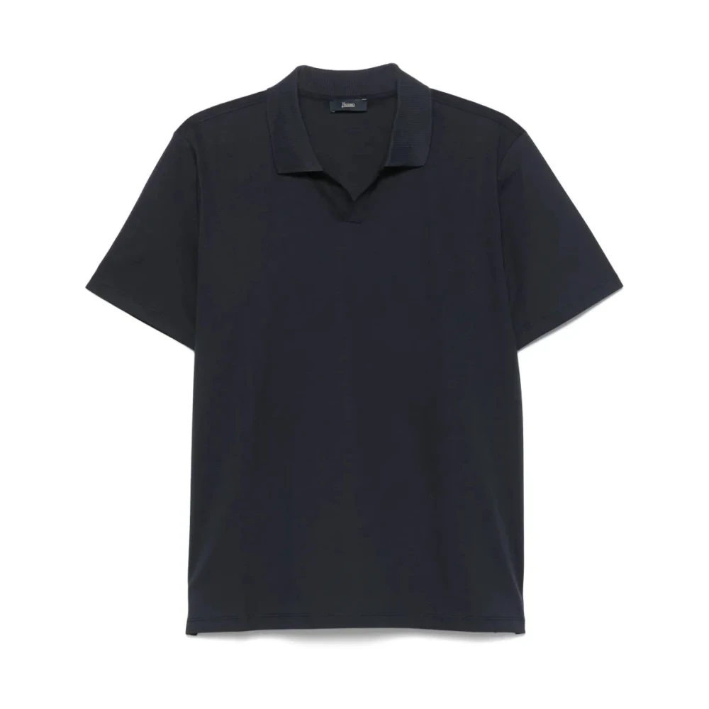 Herno - Tops > Polo Shirts - Blue - Herno - Modalova