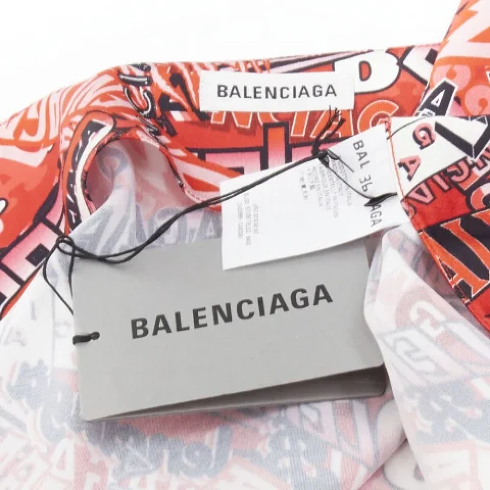Balenciaga Vintage Pre-owned Fabric bottoms Red Dames