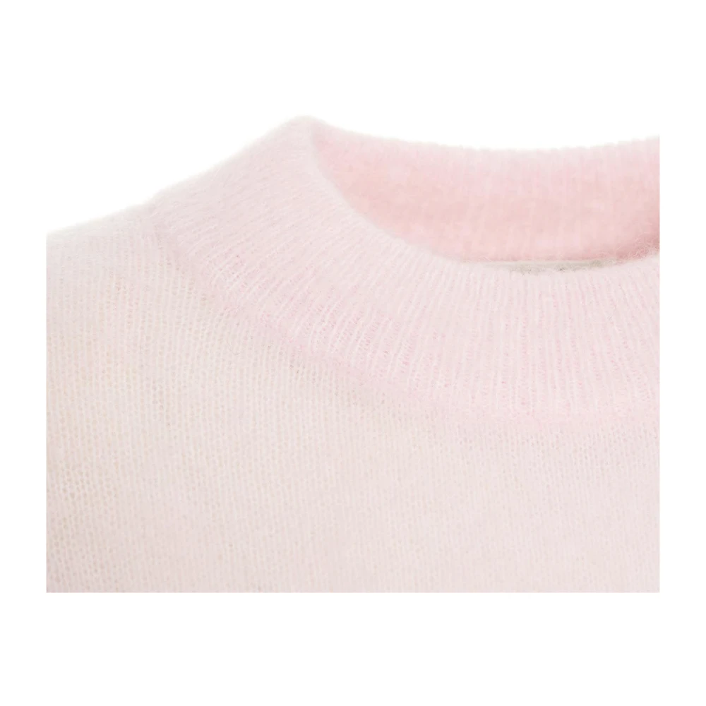 Second Female Roze Gebreide Trui Aw24 Second Dames Pink Dames