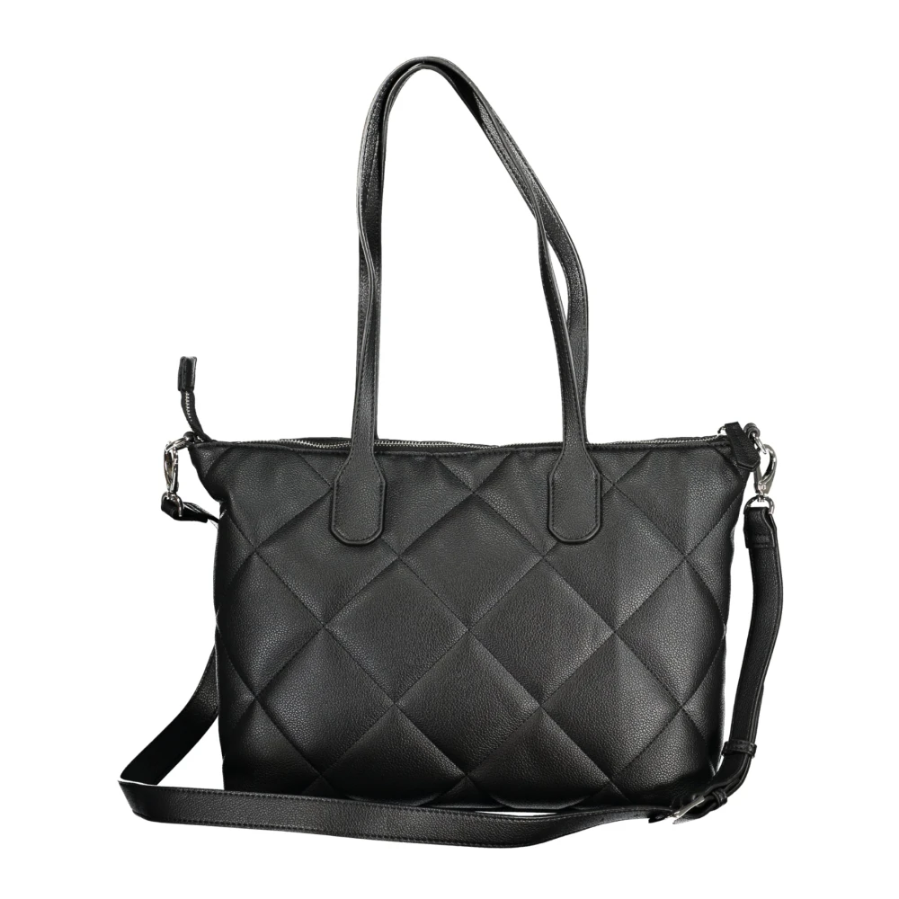 Valentino by Mario Valentino Zwarte schoudertas met kettinghandvat Black Dames