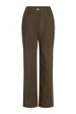 pantalon-en-coton-marron-pour-femme