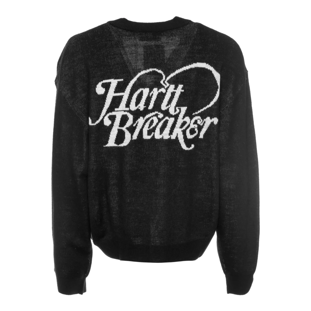 Carhartt WIP Geborduurde Cardigan met Jacquard Detail Black Heren