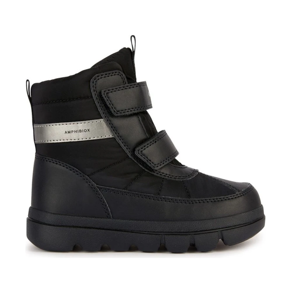Geox Boys Black Kids Boots Size 31 Eu