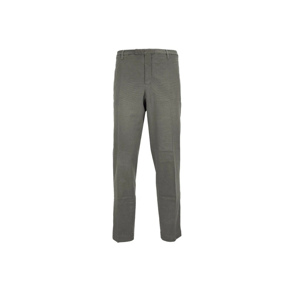 PT Torino Heren Broek met Knoopsluiting Gray Heren