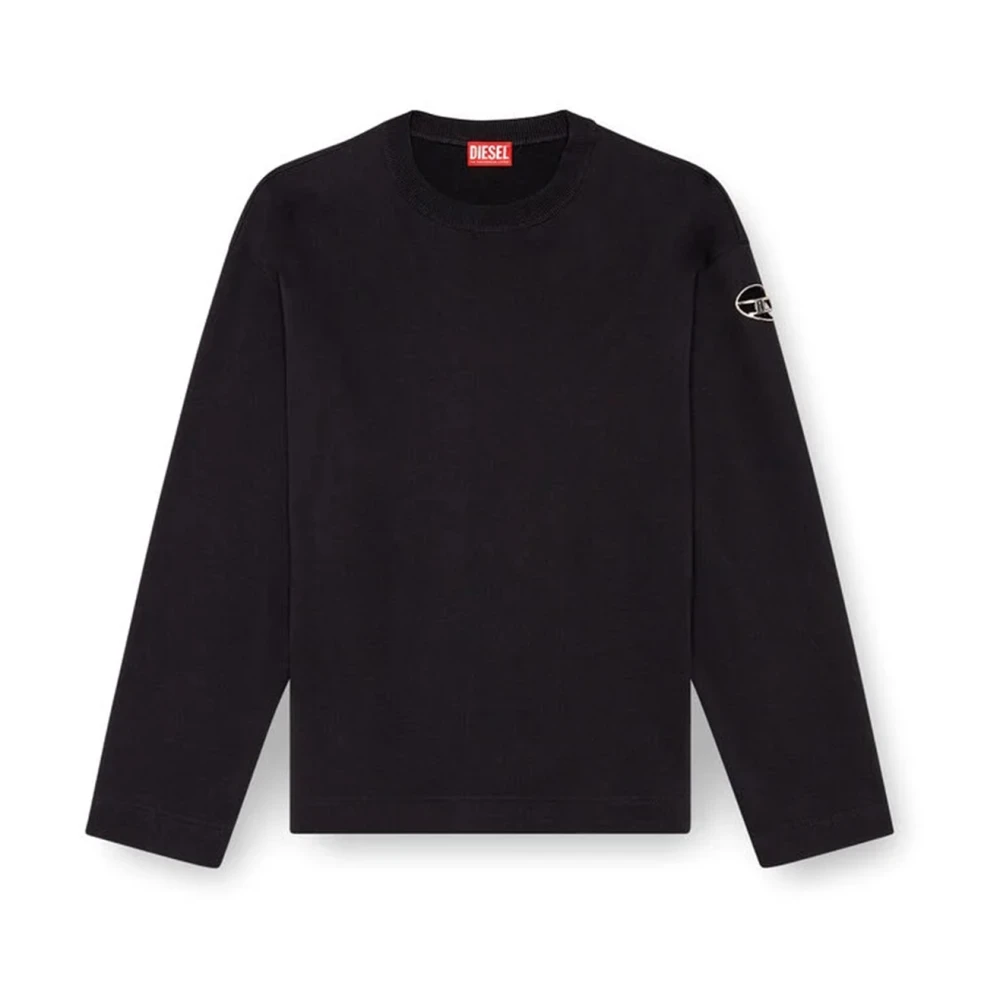 Diesel Stijlvolle Sweaters Collectie Black Heren