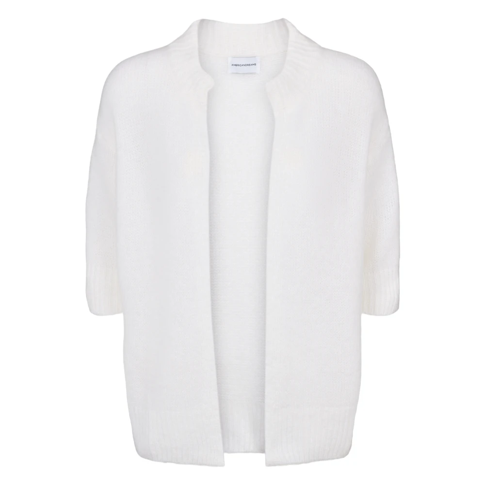 American Dreams Elegante Witte Wollen Trui White Dames