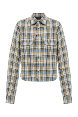 Linen Checked Shirt