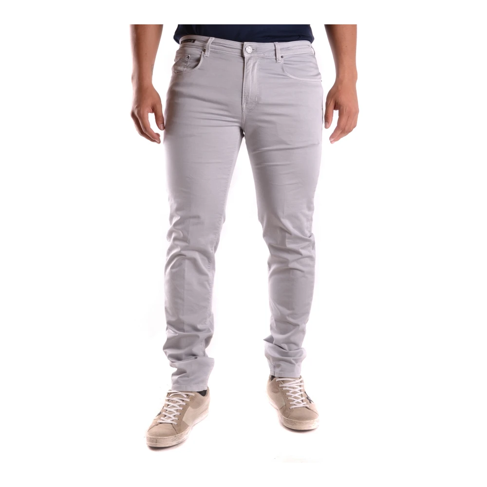 PT Torino Slim-Fit Stijlvolle Jeans voor Mannen Gray Heren