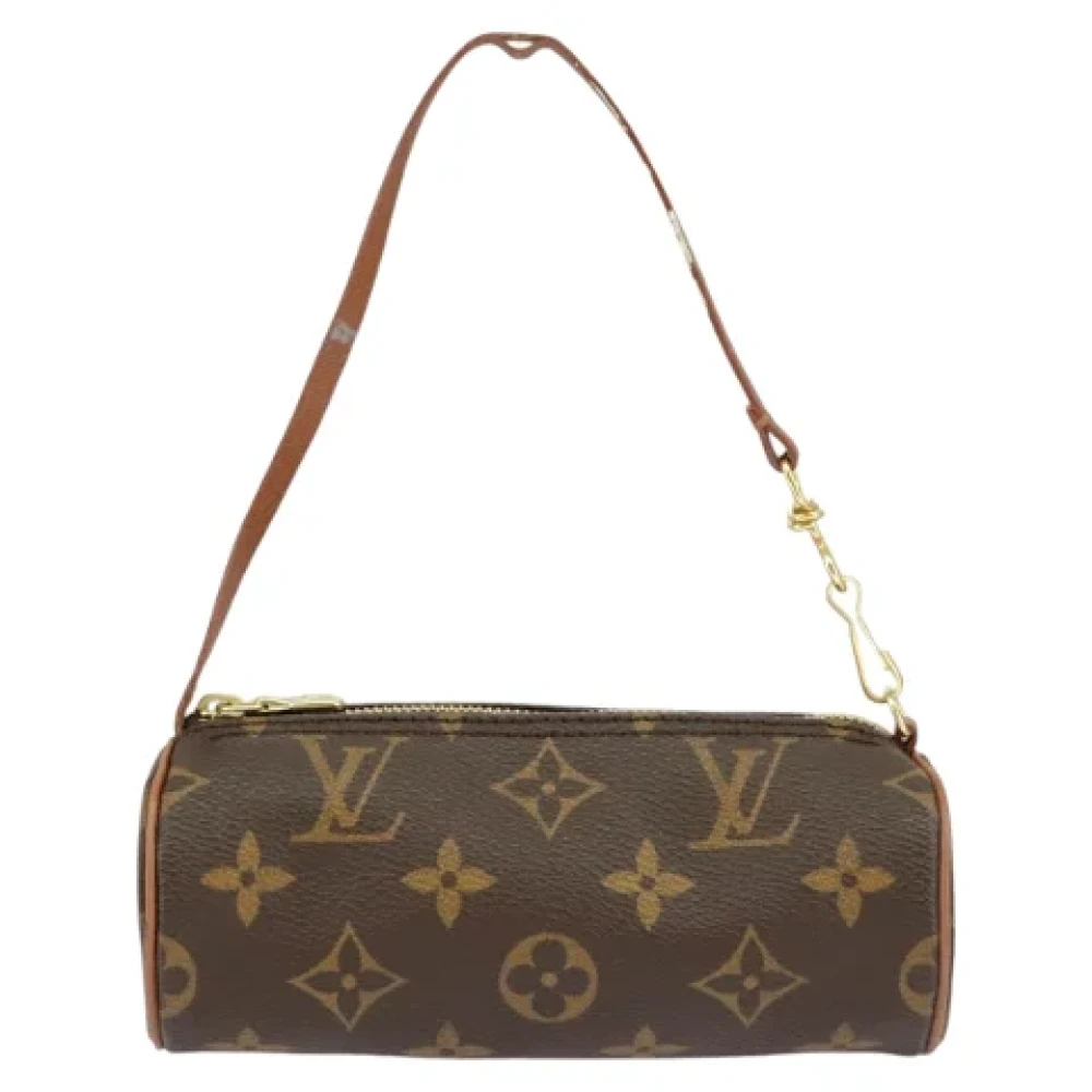 Louis Vuitton Vintage Pre-owned Canvas clutches Brown Dames