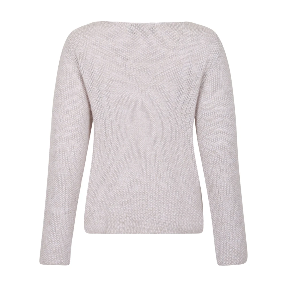 Gran Sasso Lichtroze boothals trui Pink Dames