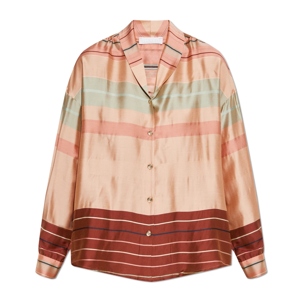Hanro Shirt Hannah Pink Dames