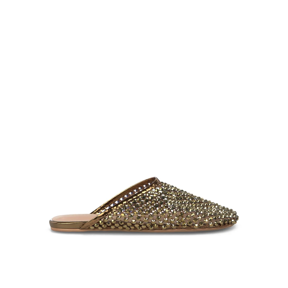 ALMA EN PENA Flat Mule Mesh Sandal