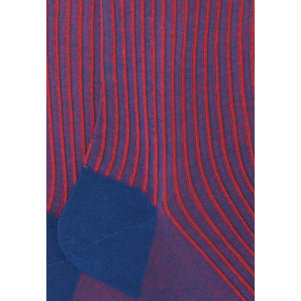 Gallo Katoenen Lange Herensokken Royal Twin Rib Multicolor Heren