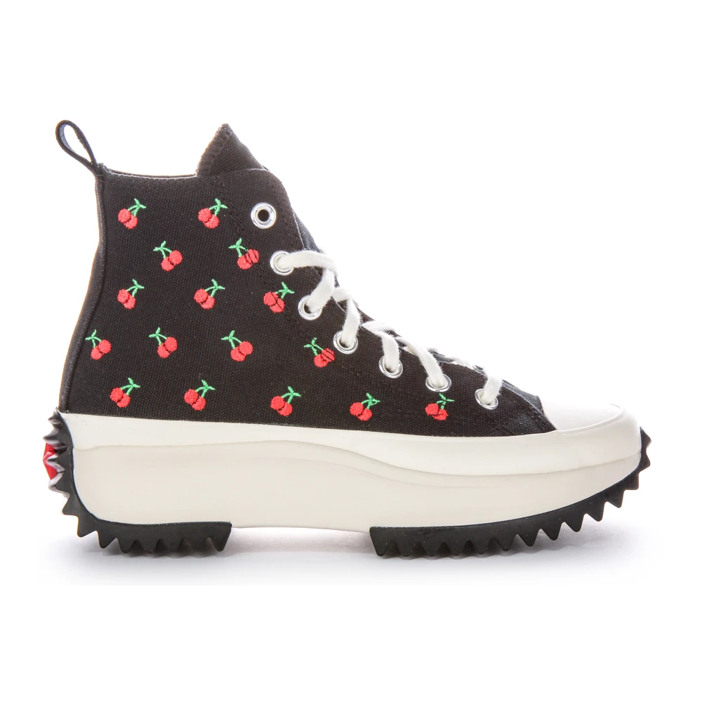 Converse Women's Black/Red Runstar Hike Cherries