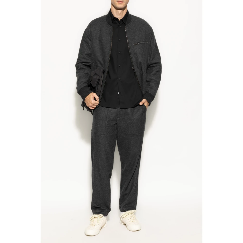 Iceberg Shirt met logo Black Heren