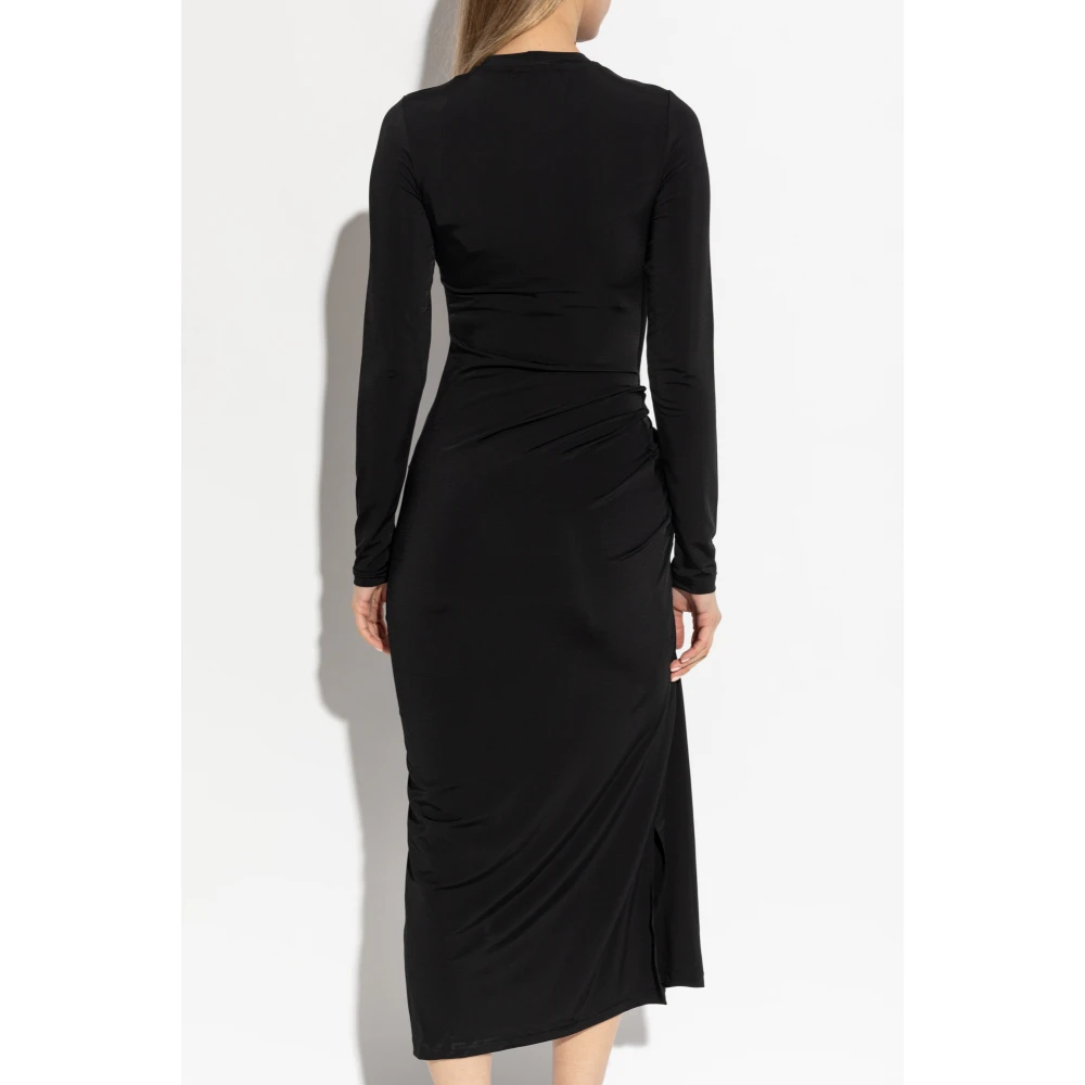 AllSaints Rivi Jurk Black Dames