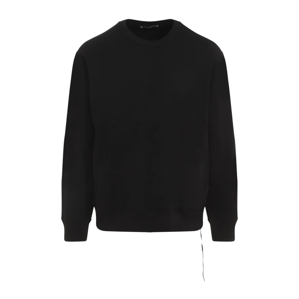 Mastermind World Zwarte Sweatshirt Aw24 voor Mannen Black Heren