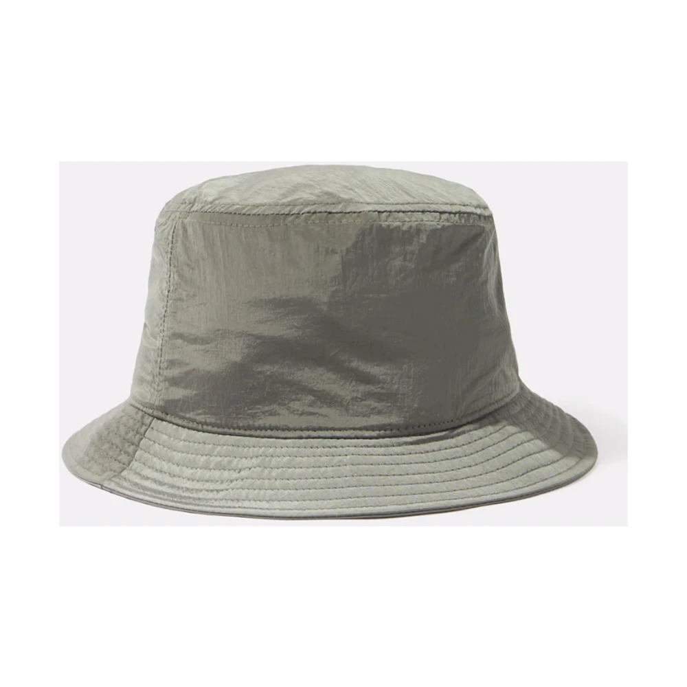 Stone Island Groene Nylon Metalen Bucket Hoed Green Heren