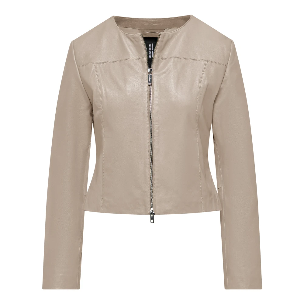 Bomboogie Mujer Beige Chaquetas, Talla: S