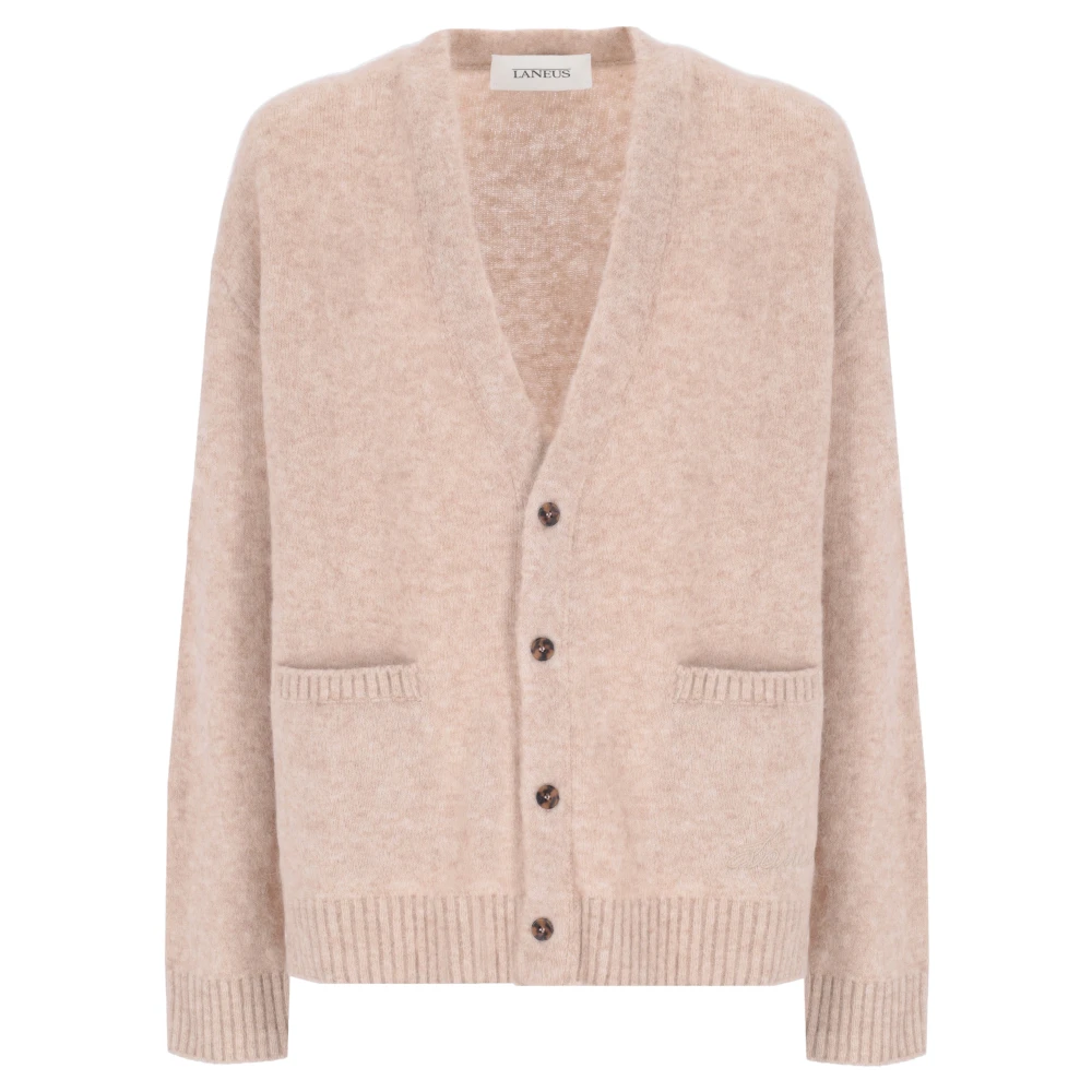 Laneus Vest In Baby Alpaca Pink Heren