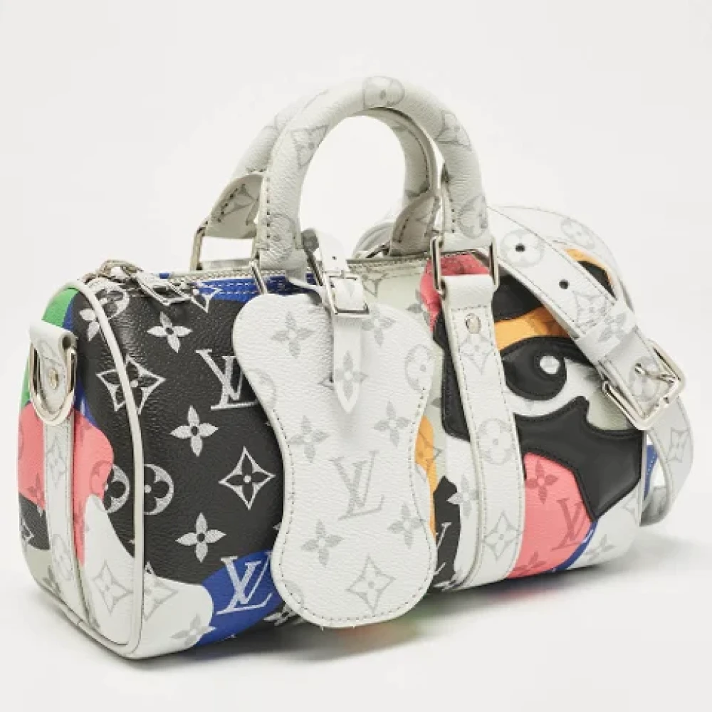 Louis Vuitton Vintage Pre-owned Canvas travel-bags Multicolor Dames