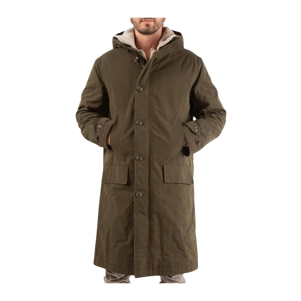 Aspesi - Coats > Parkas - Green - Aspesi - Modalova