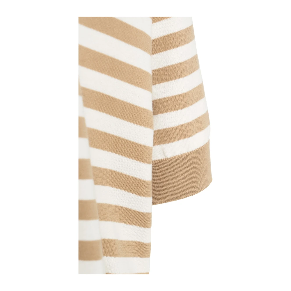 Jucca Chique Beige Gebreide Trui Ss25 Beige Dames