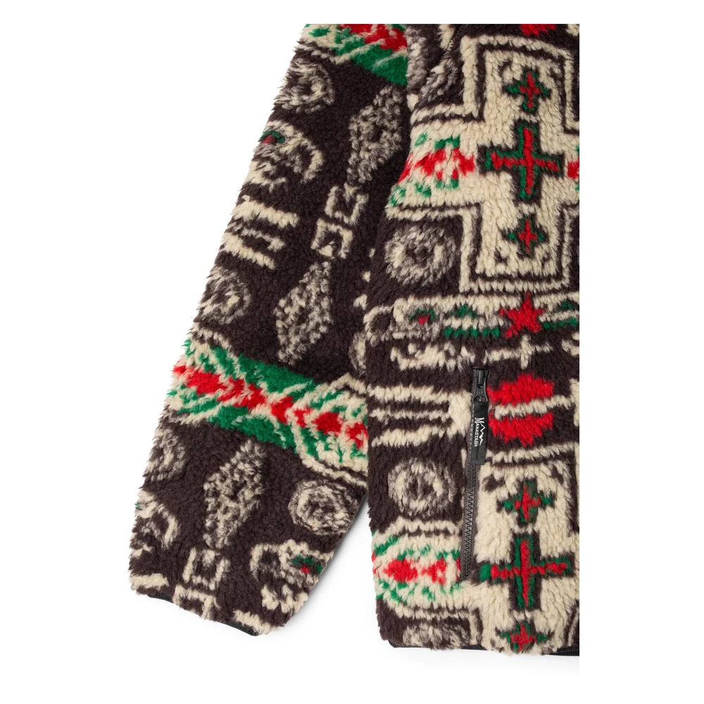 Manastash Chimayo Fleece Jas Bruin Multicolor Heren