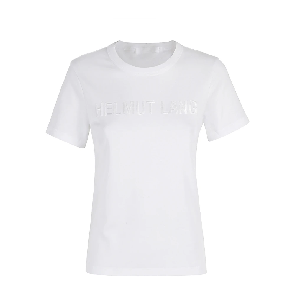 Helmut Lang Slim Logo T-shirt White Dames