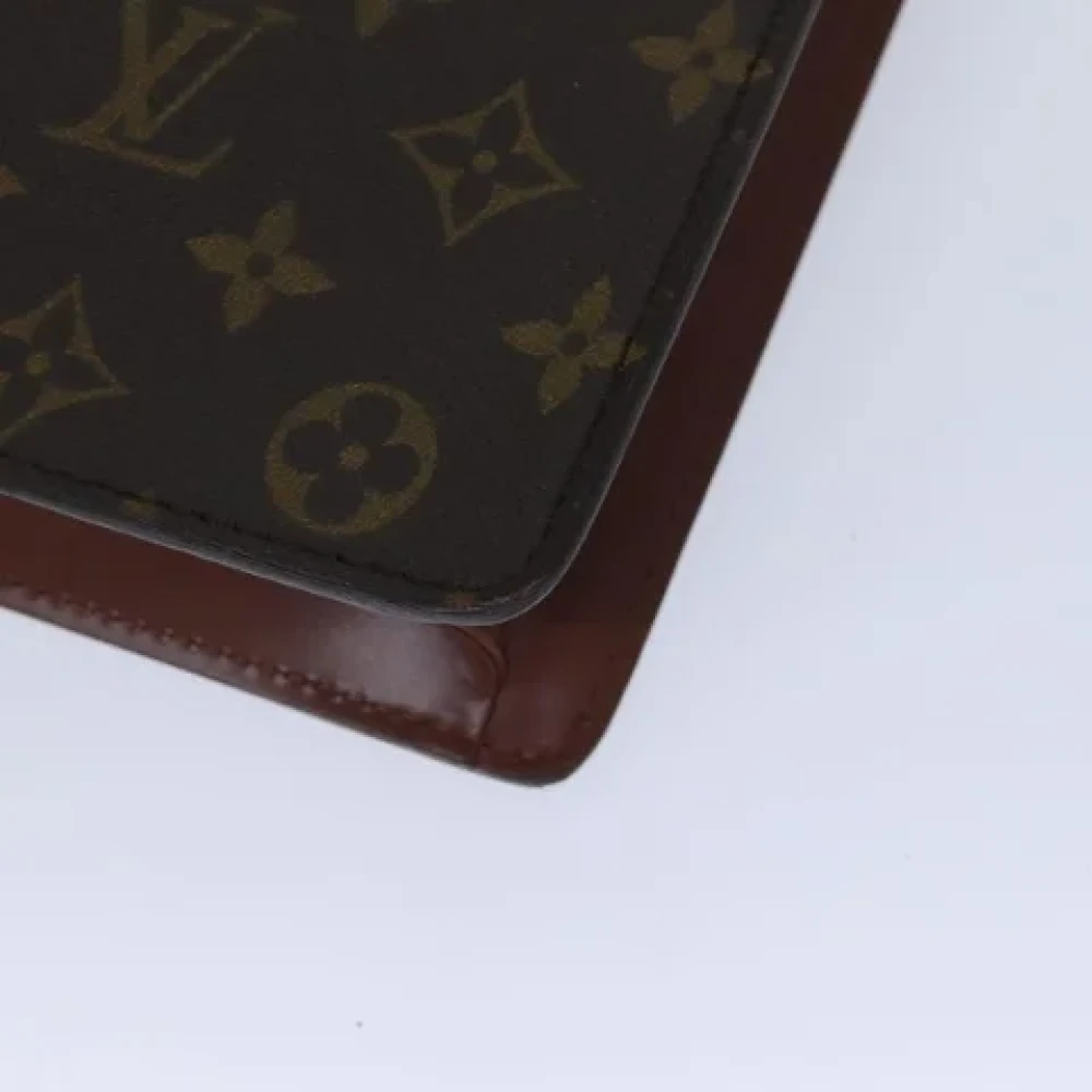 Louis Vuitton Vintage Pre-owned Canvas briefcases Brown Dames