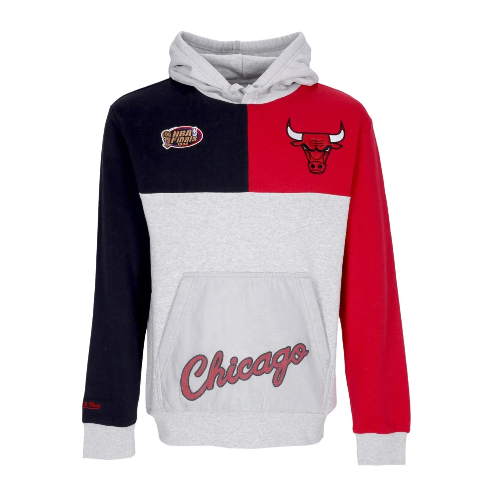 Mitchell & Ness Chicago Bulls NBA Tie Breaker Hoodie Multicolor, Herr