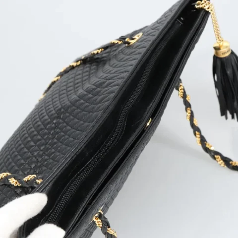 Bally Pre-owned Leather shoulder-bags Black Dames