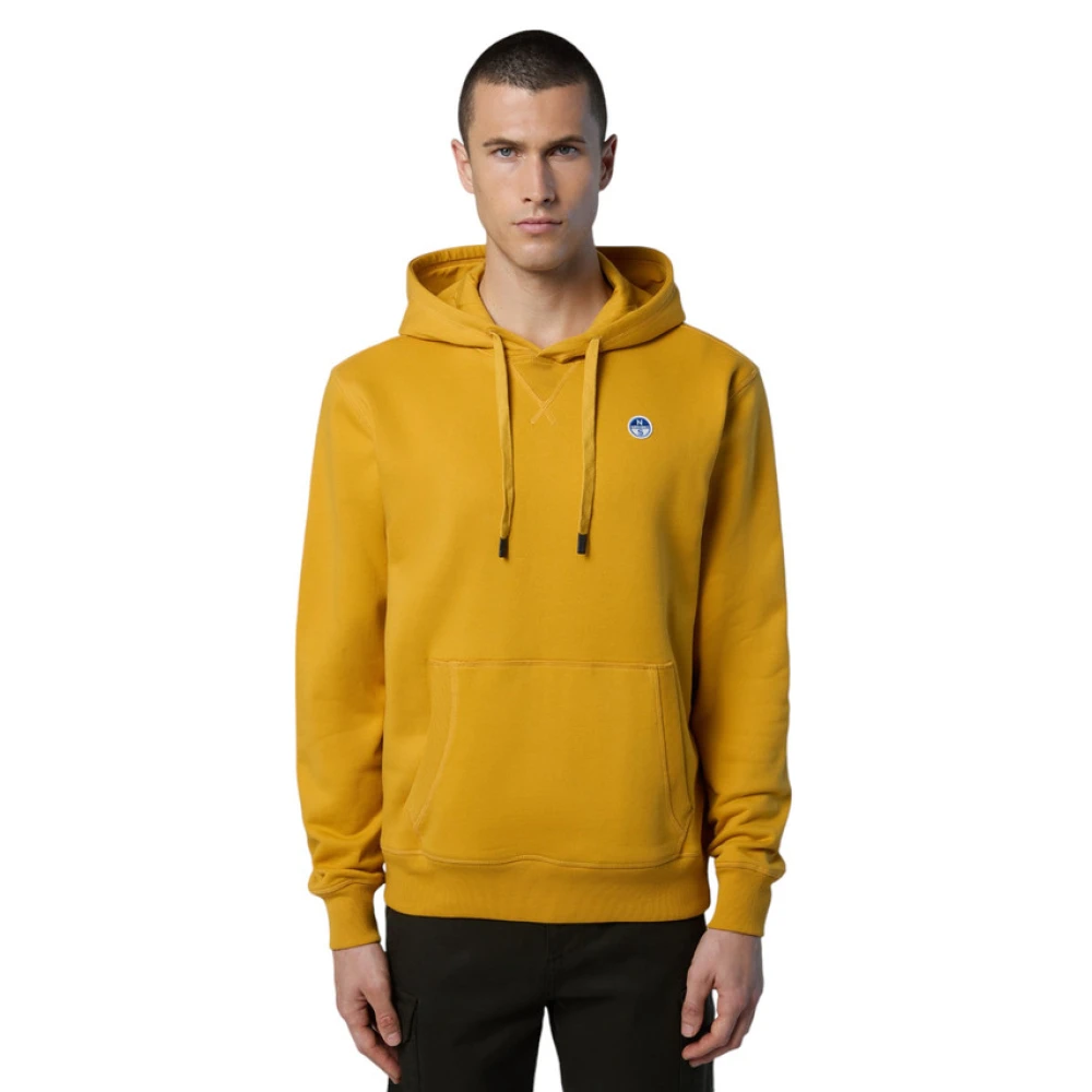 North Sails Hoodie Yellow Heren