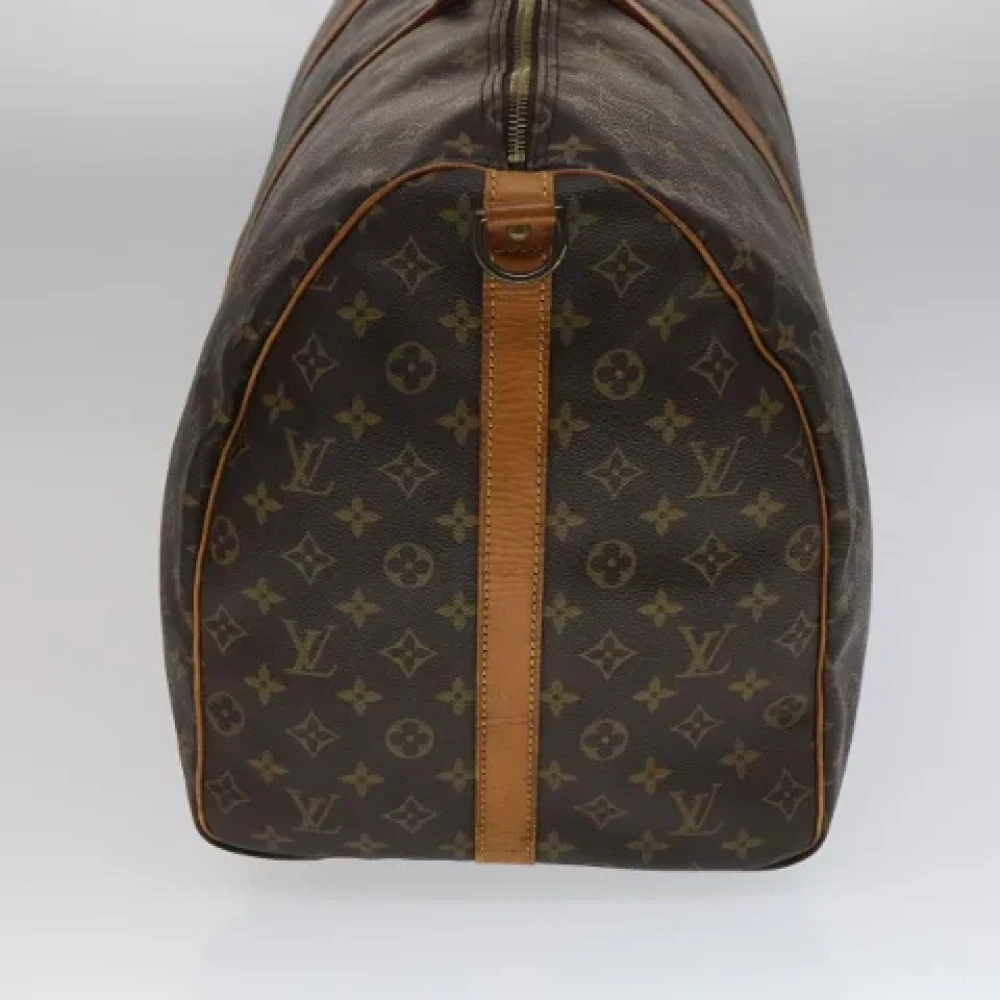 Louis Vuitton Vintage Pre-owned Canvas travel-bags Brown Dames