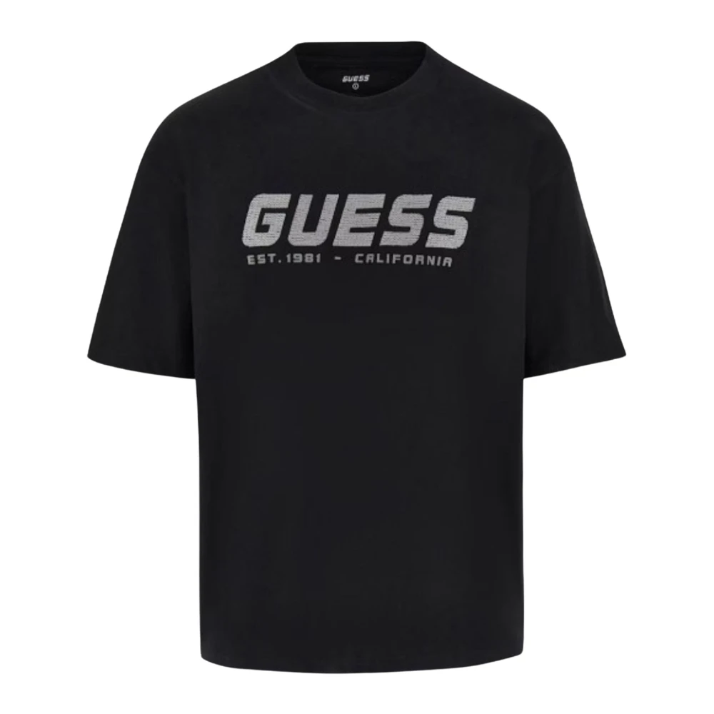Guess - Tops > T-Shirts - Black - Guess - Modalova