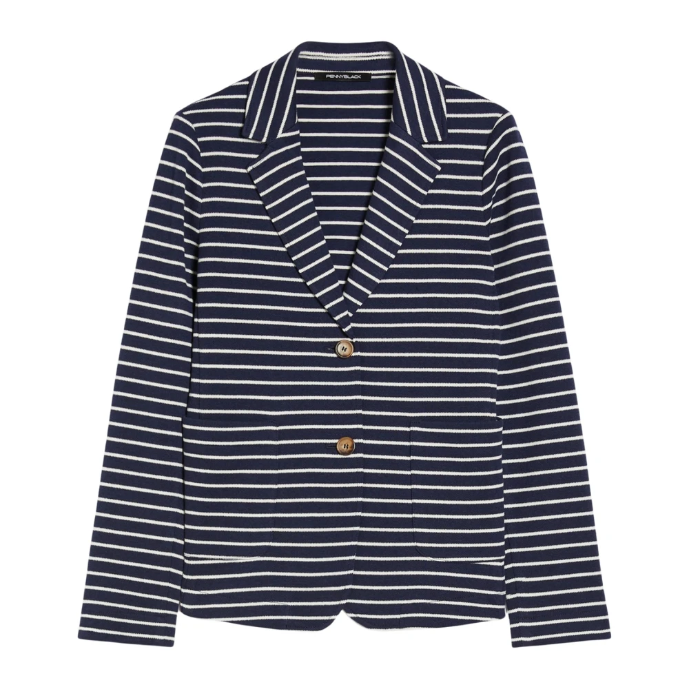 Pennyblack Jersey Pique Blazer Art. Dama Blue Dames
