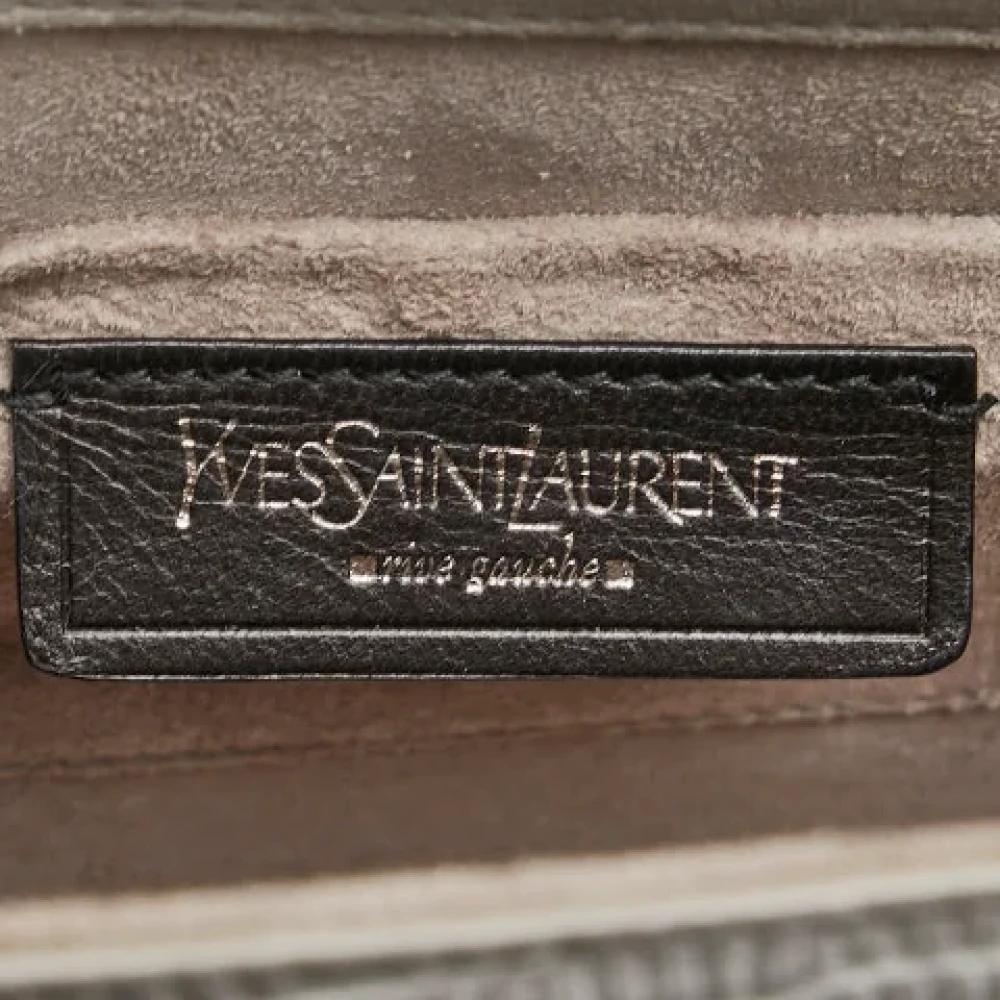 Yves Saint Laurent Vintage Pre-owned Leather shoulder-bags White Dames