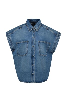 blue-cap-sleeve-coat