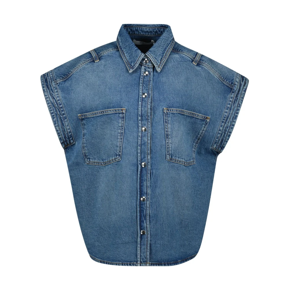 IRO - Jackets > Vests - Blue - IRO - Modalova