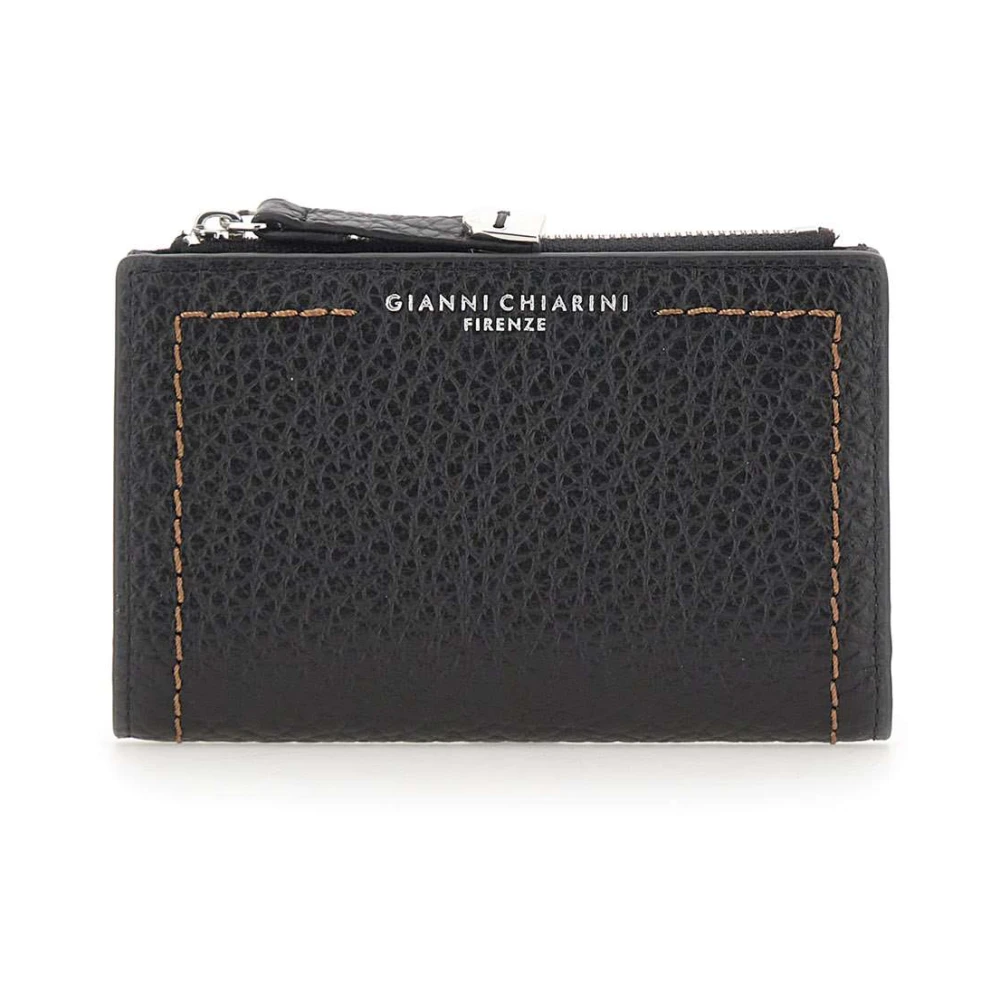 Gianni Chiarini Women's Black Bubble Wallet - Wallets & Cardholders - One Size - Accessories